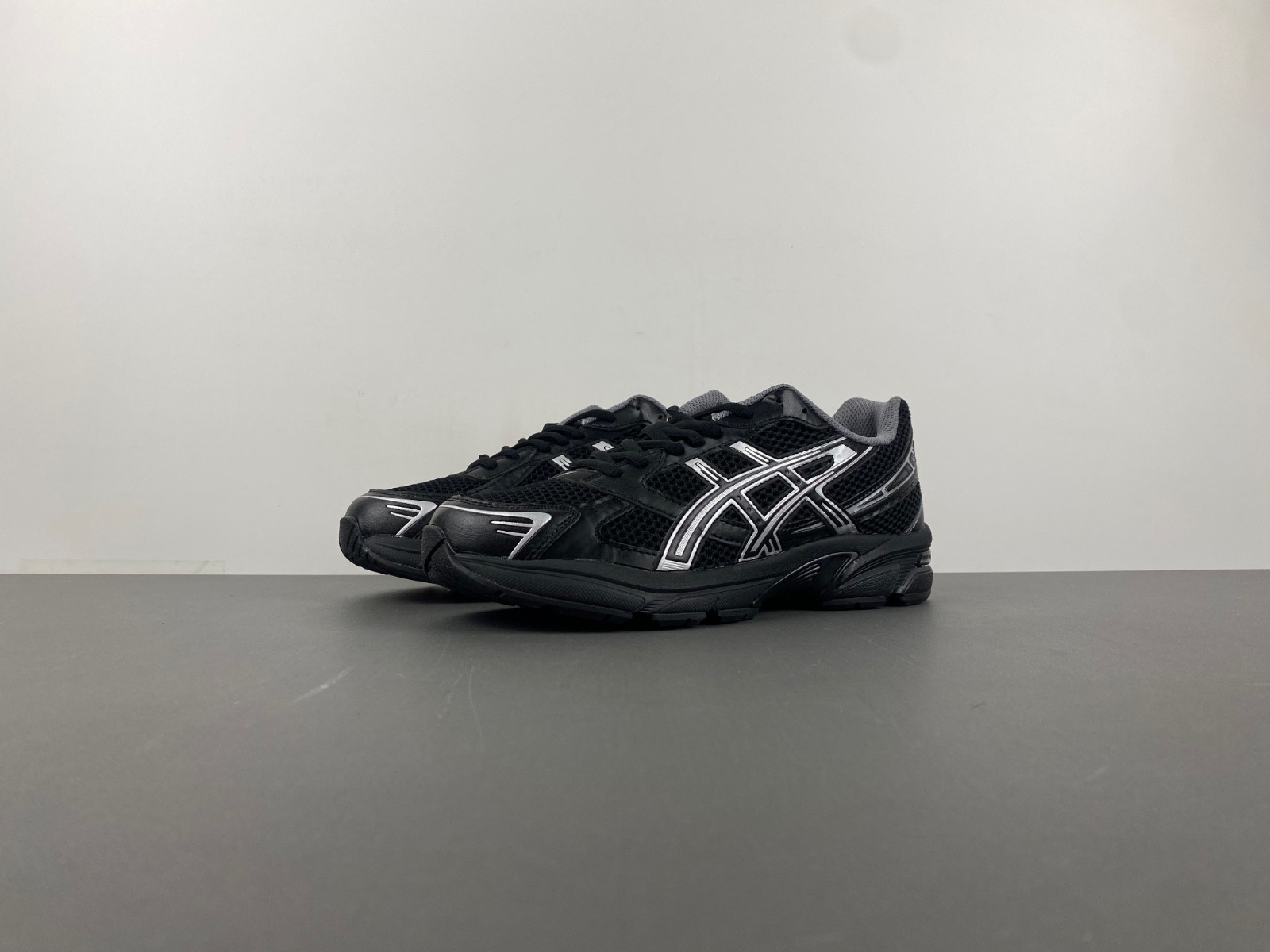 As1cs gel-1130 black pure silver men''s 1201a906-001