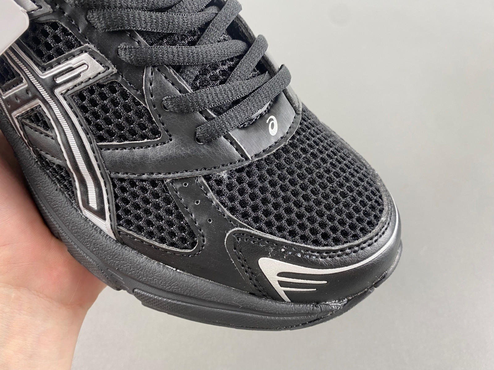 As1cs gel-1130 black pure silver men