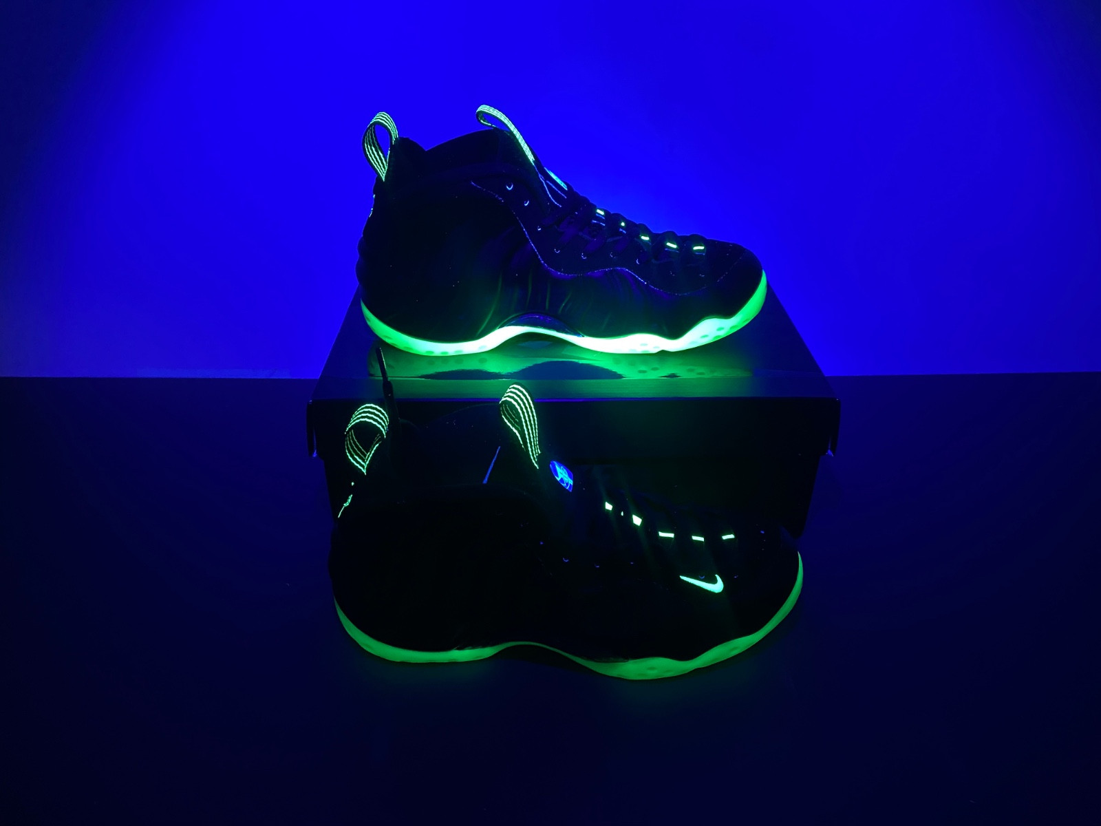 Nike Air Foamposite One Black Volt Men