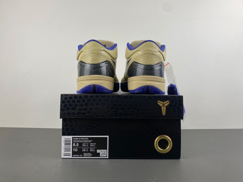 Nike Kobe 4 Protro FC Barcelona Team Gold Men