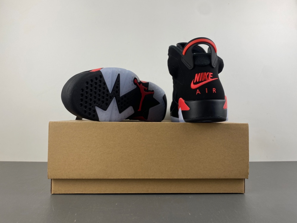 Air Jordan 6 Reverse Infrared Black / Light Crimson CT8529-001