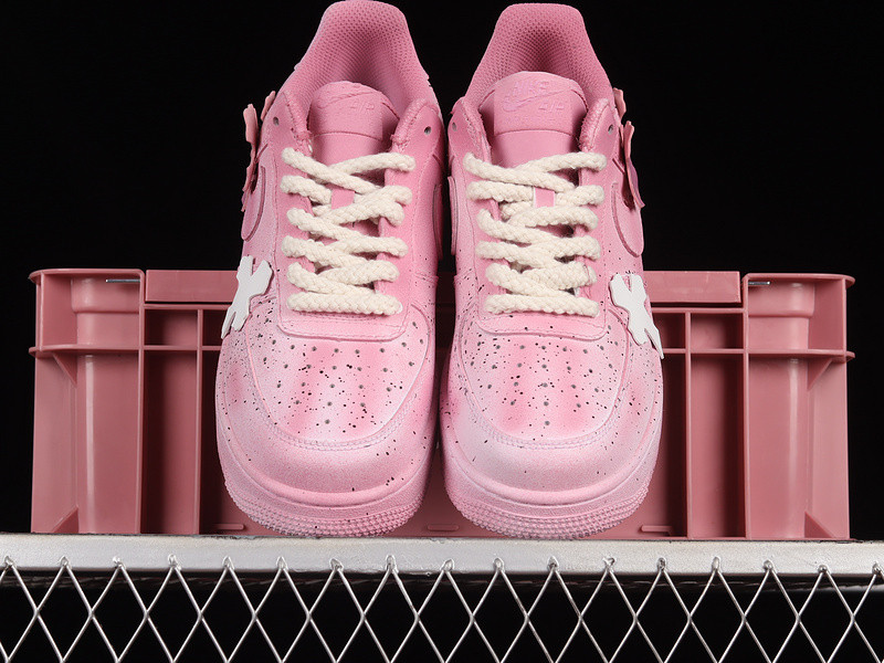 CHROMEHEARTS X AIR FORCE 1 LOW 07 PINK/PINK/WHITE DD8959-100