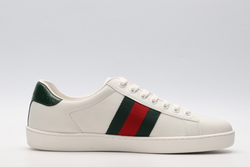 Gvc*1 ace embroidered low-top sneaker white with stripe