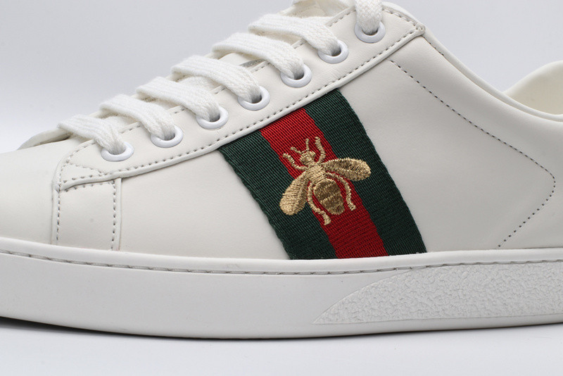 Gvc*1 ace embroidered low-top sneaker white with bee