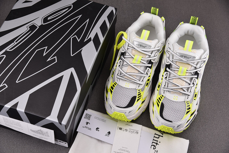 OWT White & Yellow Be Right Back Sneakers