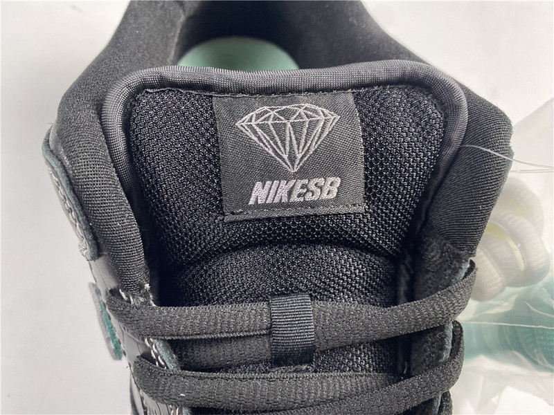 nike sb dunk low D1am0nd s*pply co black D1am0nd bv1310-001