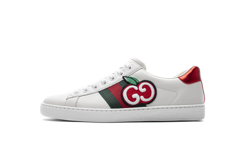 Gvc*1 low-top sneaker white with apple