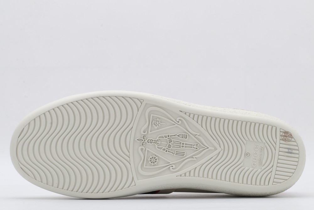 G*u*i low-top sneaker white with G*u*i