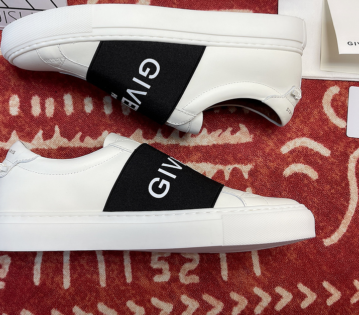 given sneakers