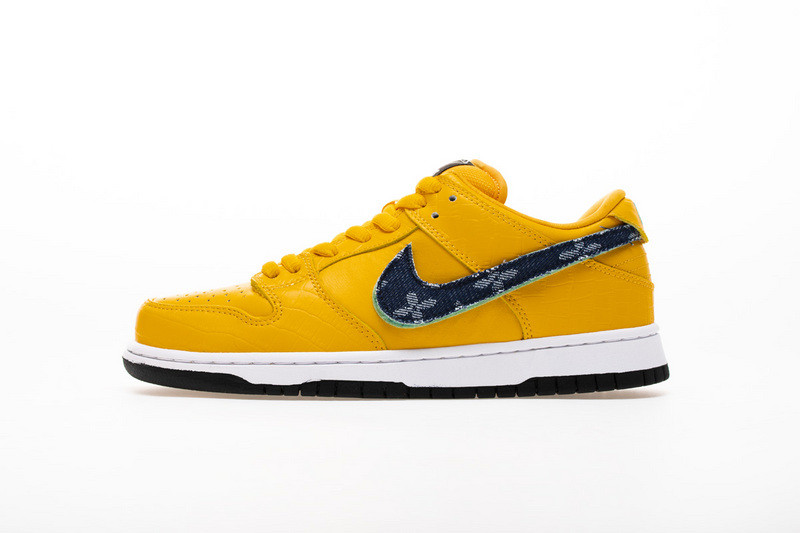 nike dunk low pro og qs canary yellow bv1310-700