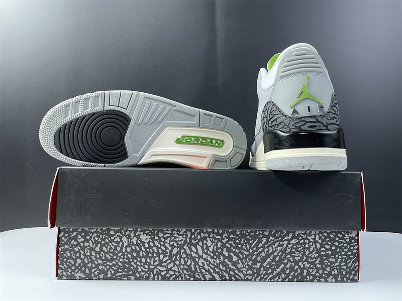 jordan 3 retro Ch10rophyll - 136064-006