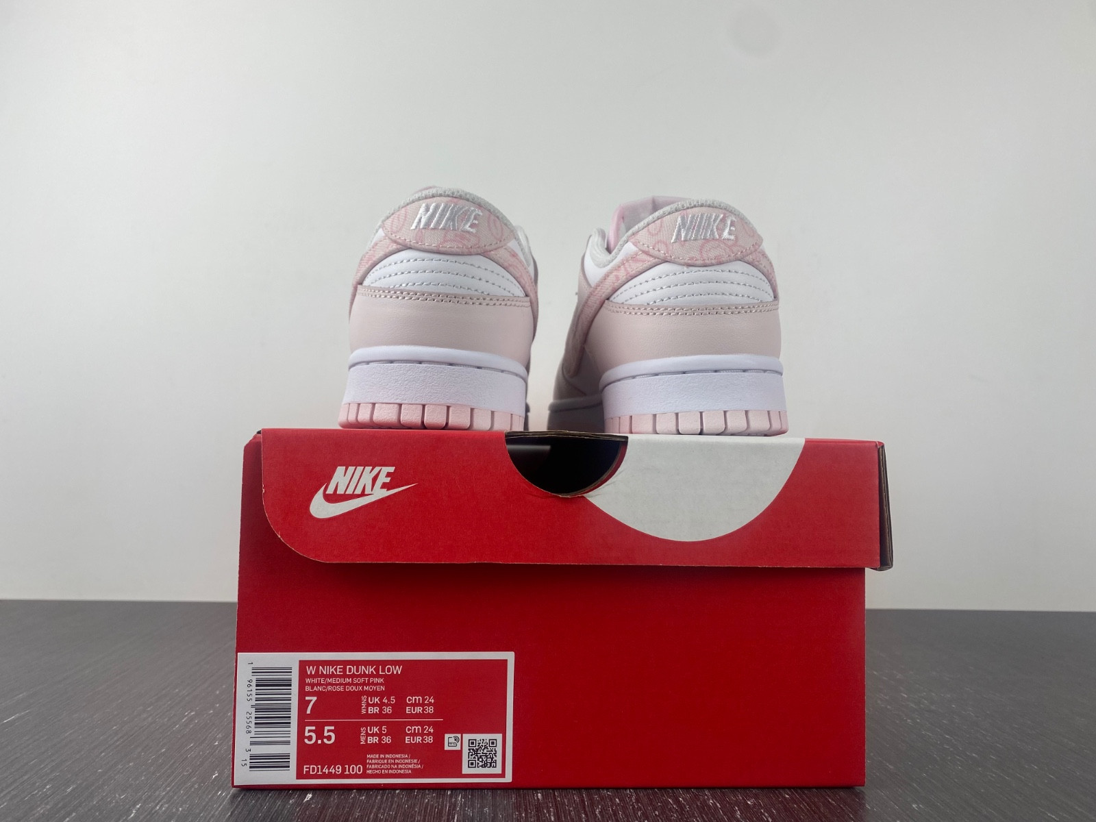 nike dunk low essential paisley pack pink (w) fd1449-100