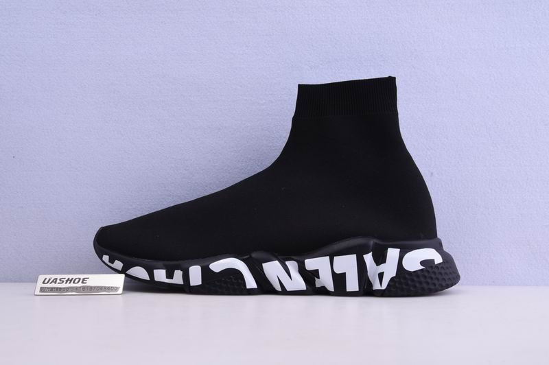 ba*len*cia*ga speed trainer sneakers letter botT0m