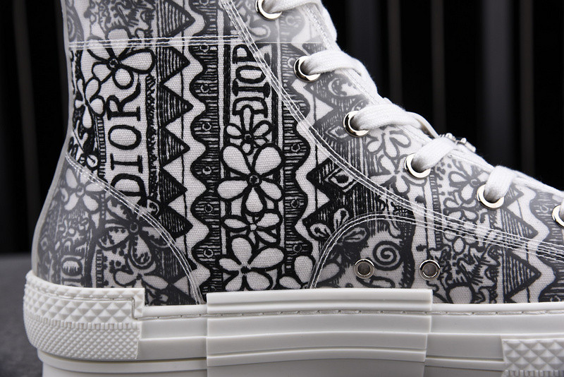 D*or b23 oblique high top sneaker