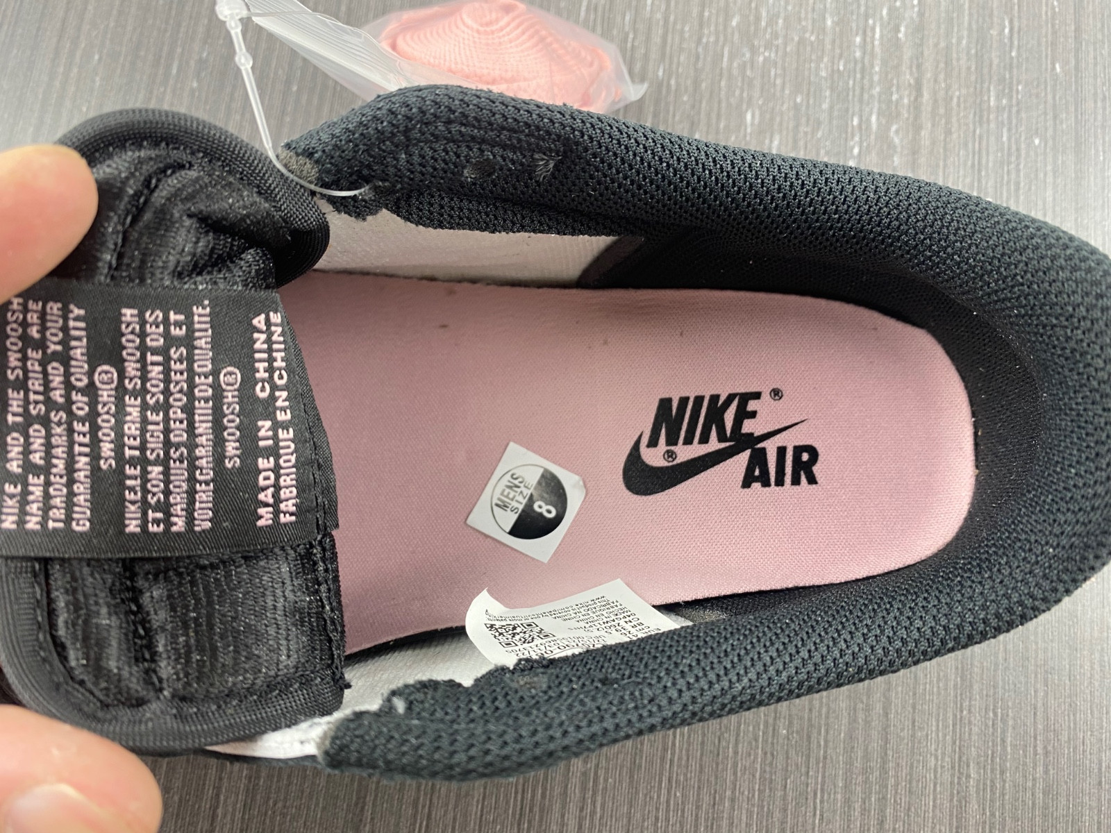 jordan 1 low og bleached coral - cz0790-061