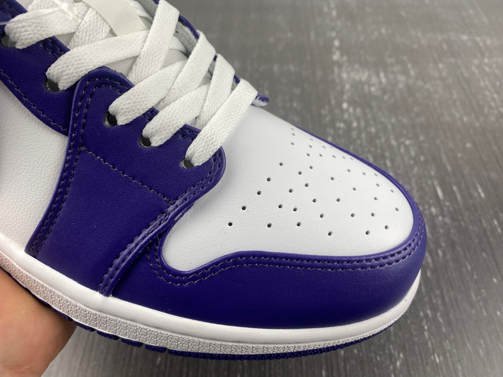 air jordan 1 low "purple" 553558-515