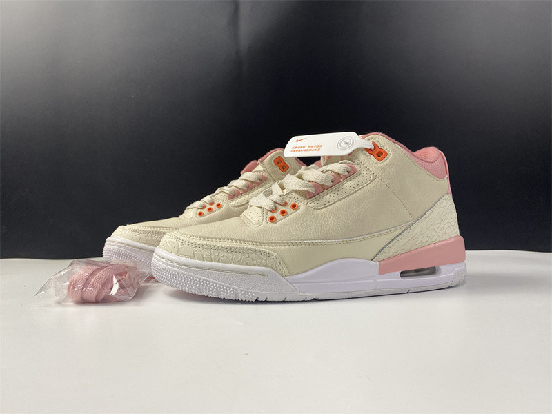 air jordan 3 sail pink ck9246-116