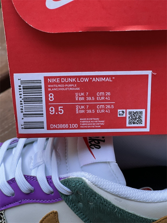 nike dunk low safari mix (women
