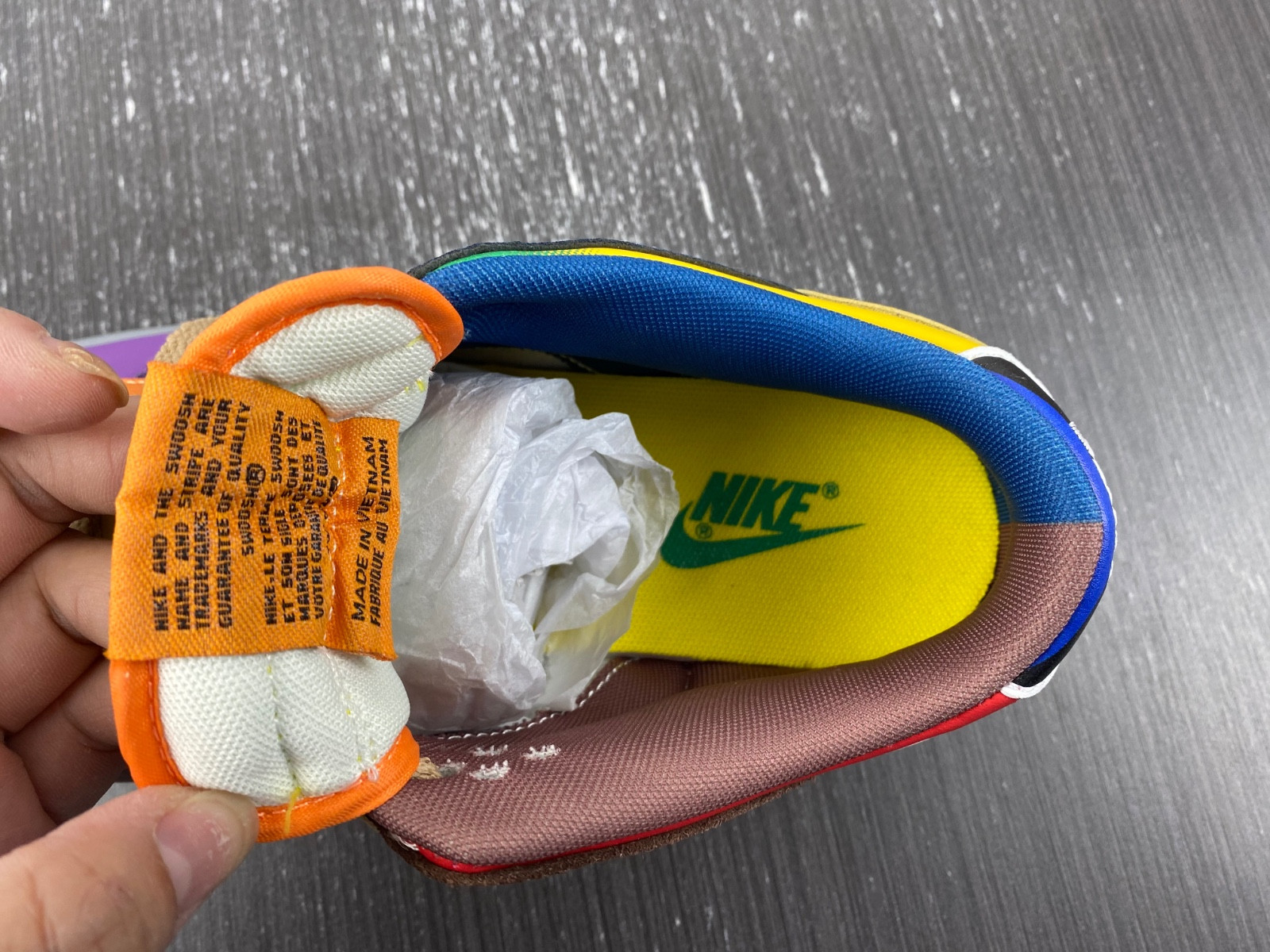 nike dunk low "what the S*per mario"