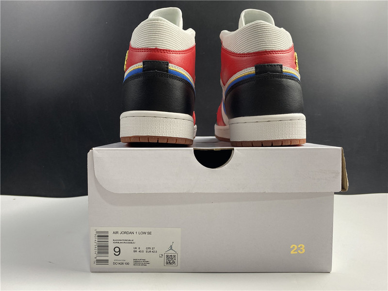 jordan 1 mid let(her)man - dc1426-100