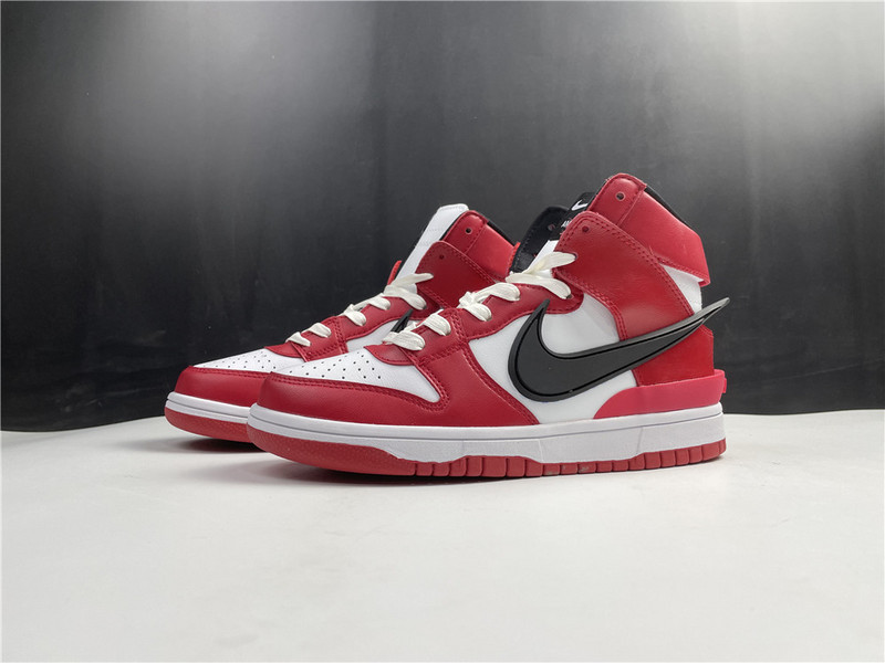 ambush nike dunk high deep royal red cu7544-102