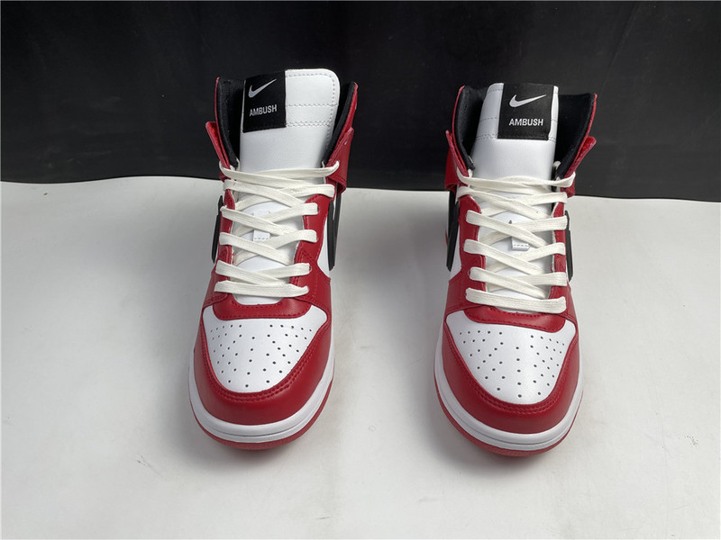 ambush nike dunk high deep royal red cu7544-102