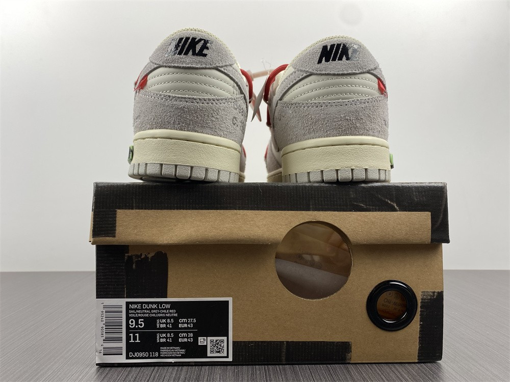 nike dunk low owt lot 33 - dj0950-118
