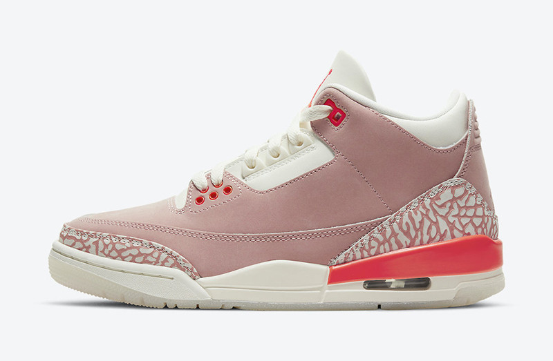 jordan 3 retro rust pink (w) - ck9246-600
