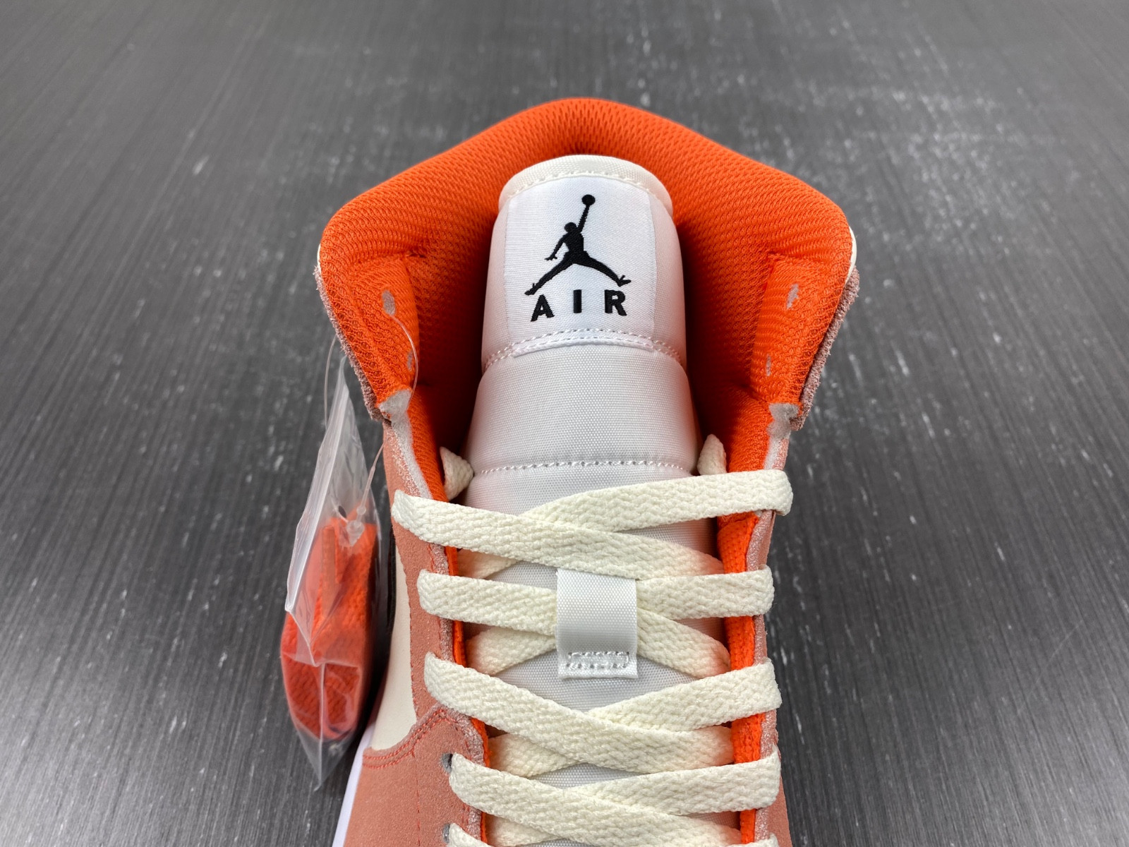 jordan 1 mid se orange suede (gs) - dv1336-800