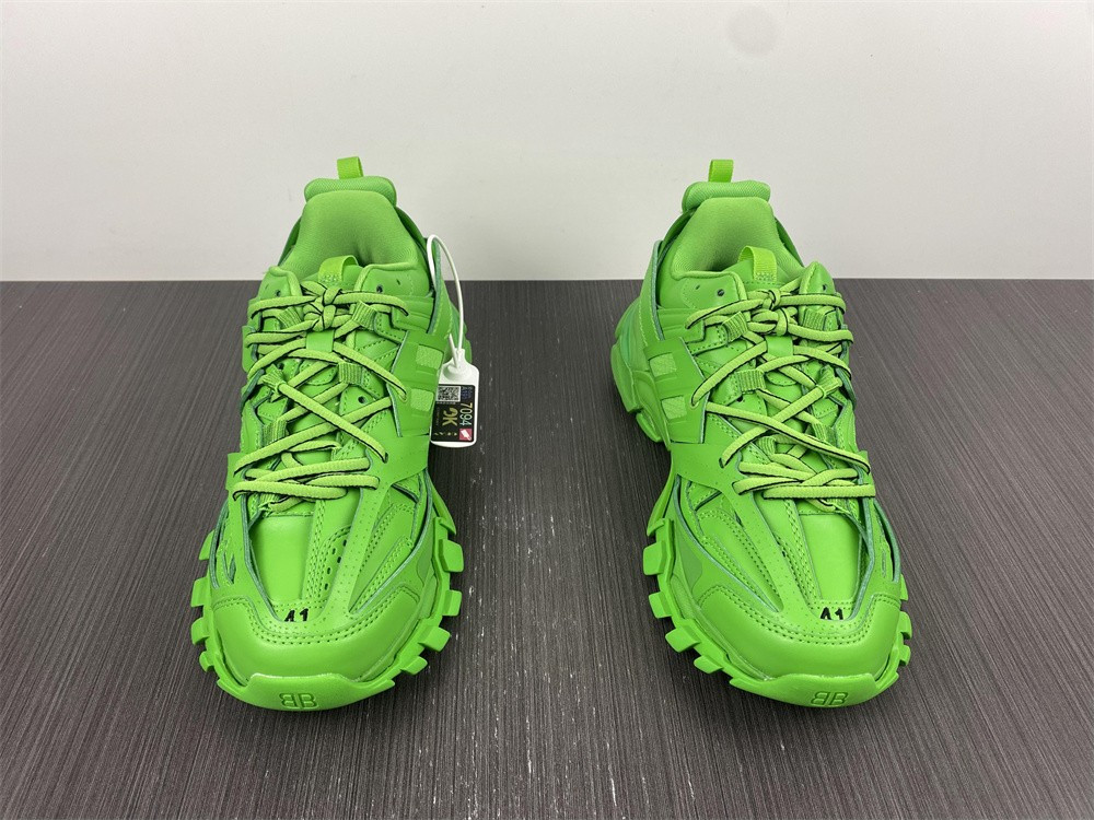 Ba*len*cia*ga track trainer green 542023 w2lb1 3951
