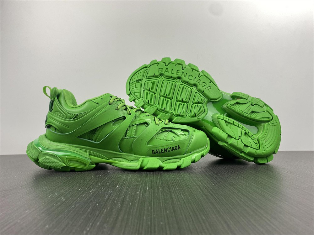 Ba*len*cia*ga track trainer green 542023 w2lb1 3951