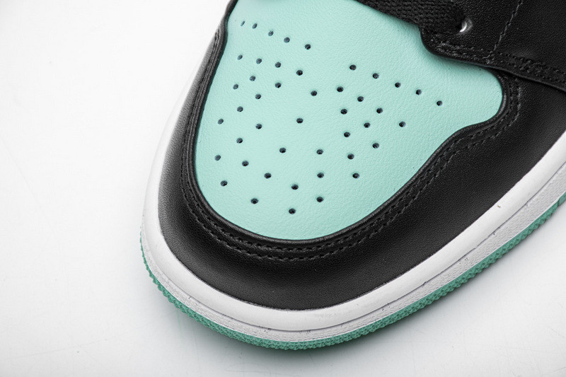 jordan 1 low emerald toe 553558-117