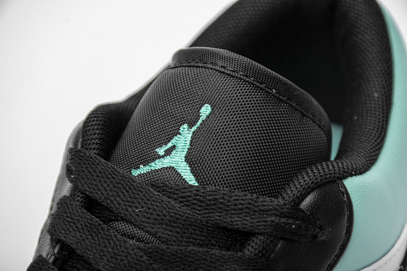 jordan 1 low emerald toe 553558-117