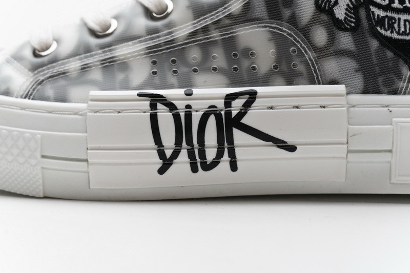 D*or b23 oblique high top sneaker
