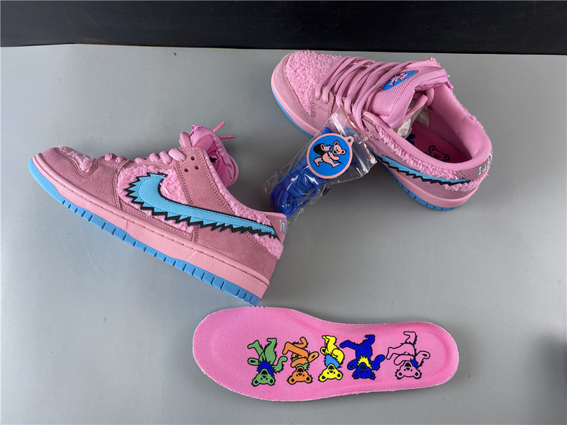 grateful dead x nike sb dunk low cj5378-600