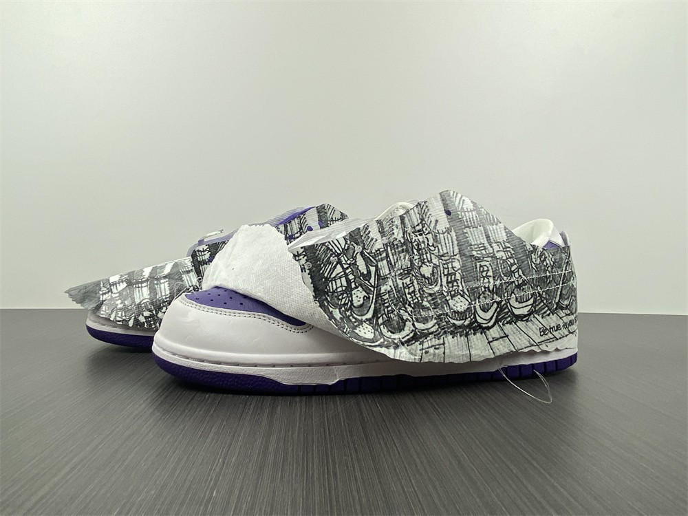 nike dunk low flip the old school (w) - dj4636-100