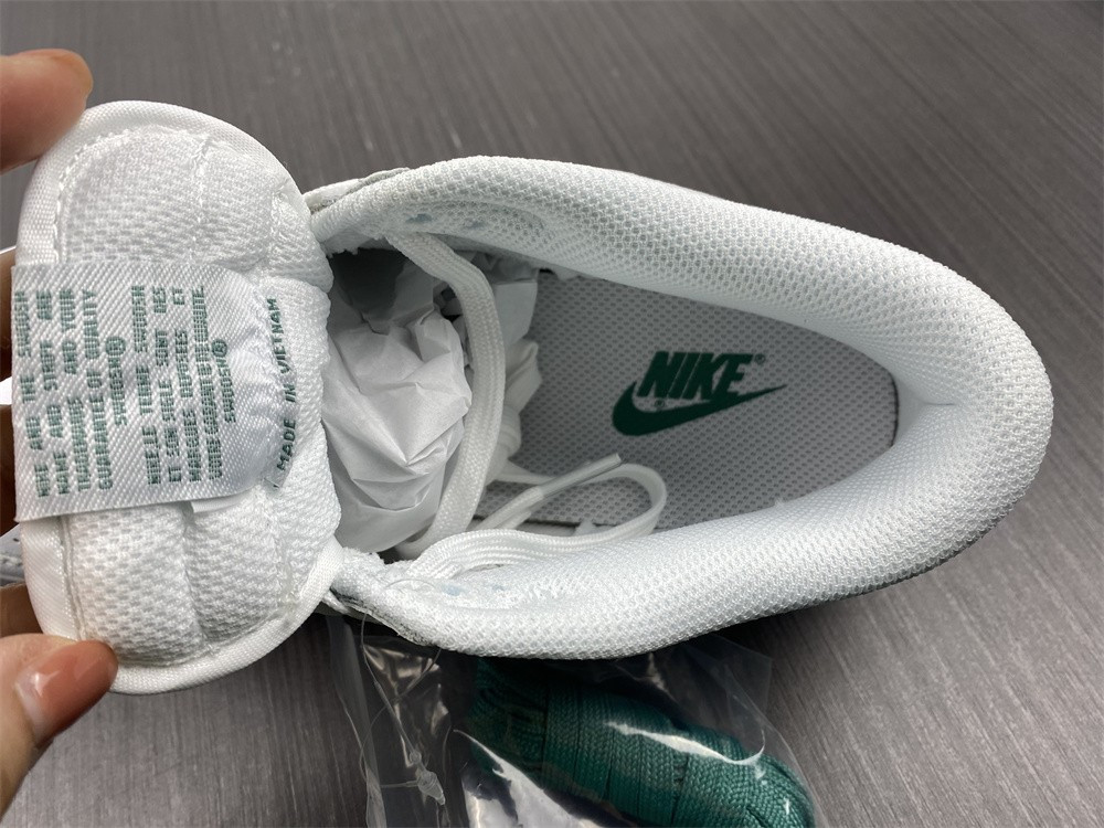 nike dunk low white green noise (w) - dd1503-112