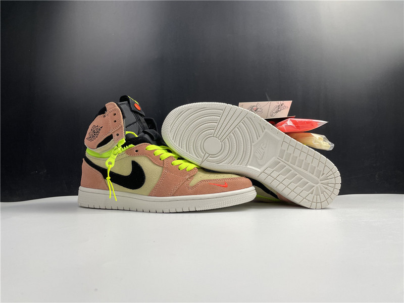 jordan 1 high switch peach - cw6576-800
