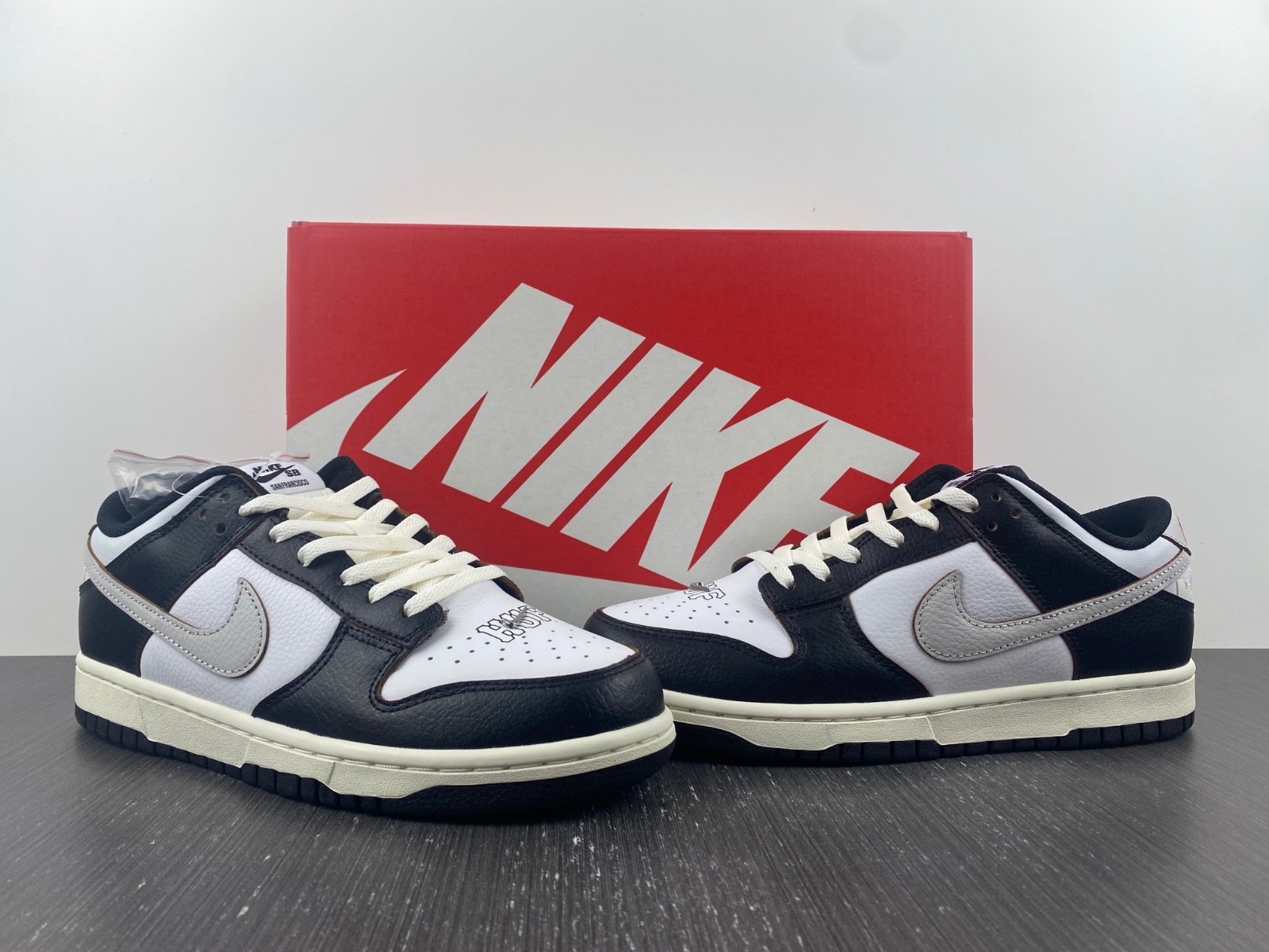 nike sb dunk low huf san francisco - fd8775-001