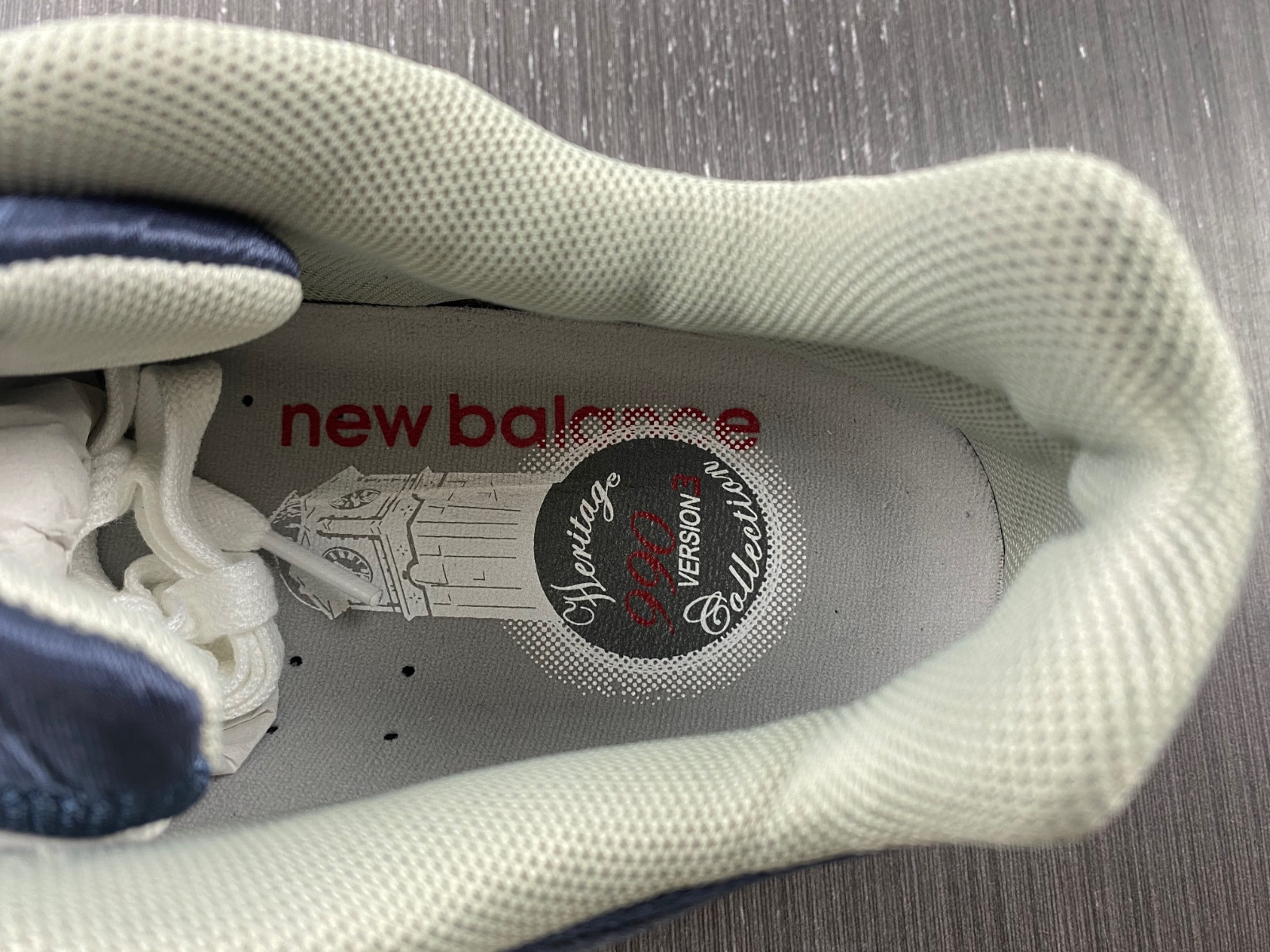 new Ba1an*e 990v3 m1vsa navy denim - m990nb3