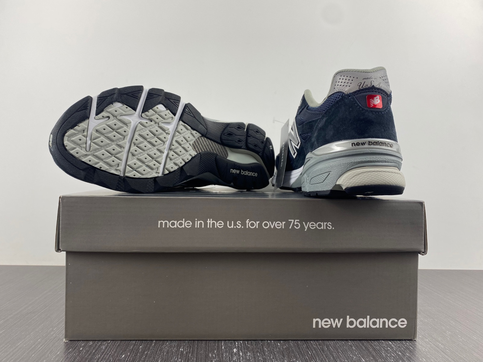 new Ba1an*e 990v3 m1vsa navy denim - m990nb3