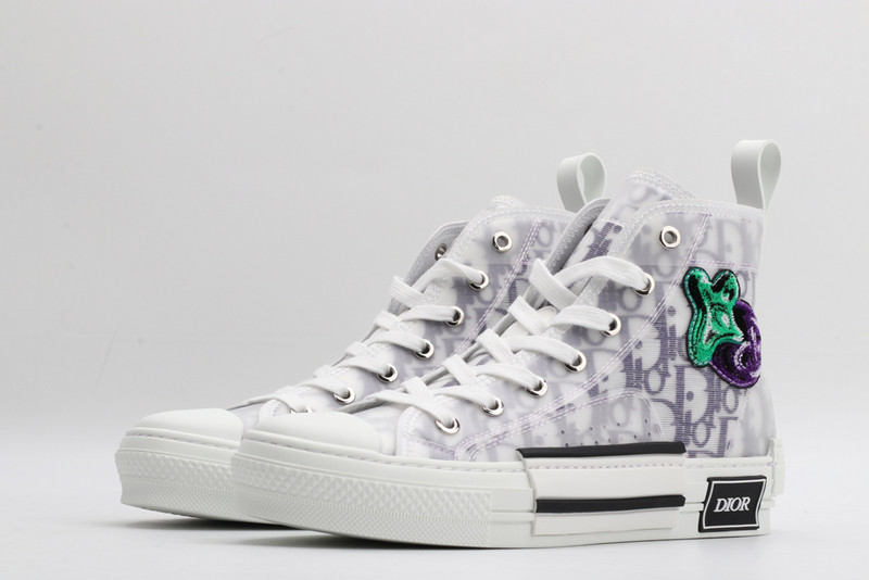 D*or b23 oblique high top sneaker