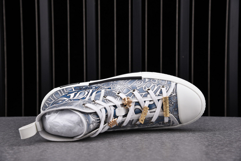D*or b23 oblique high top sneaker