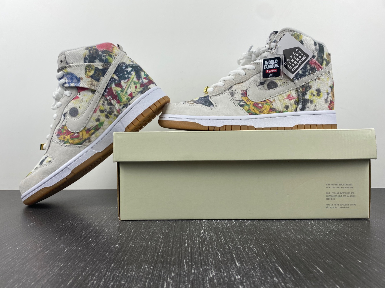 S*p*e x nike sb dunk high rammellzee fd8779-100