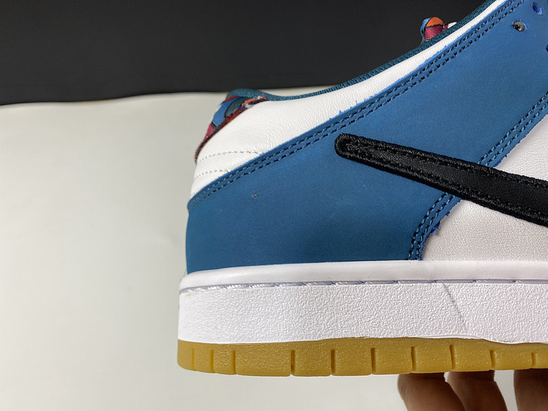 parra nike sb dunk low 2021 dh7695-100