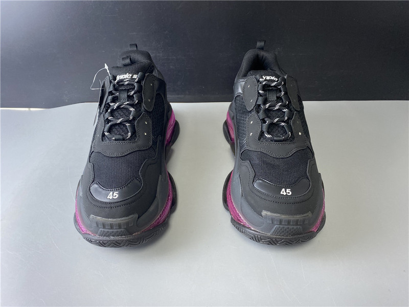 Ba*len*cia*ga triple s black sneaker
