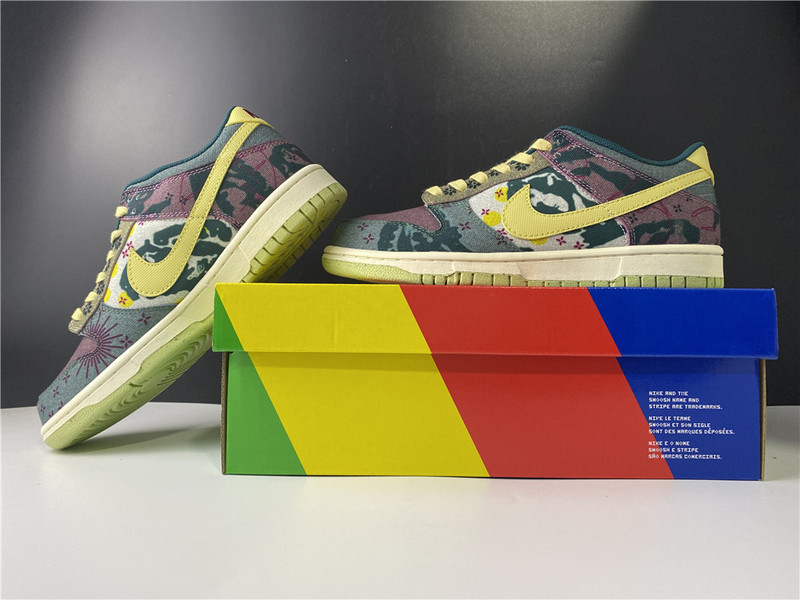 nike dunk low “lemon wash cz9747-900