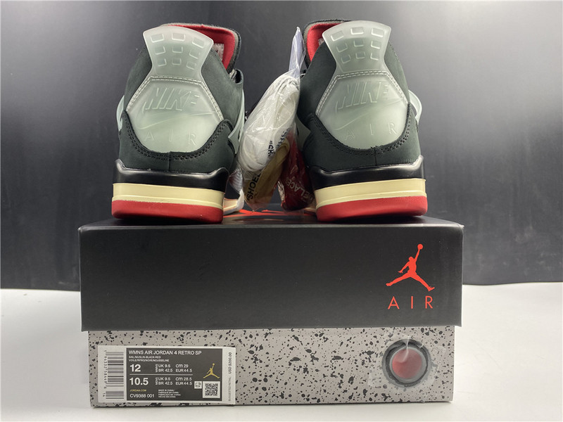 owt x air jordan 4 “bred” cv9388-001