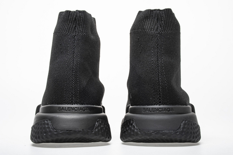 Ba*len*cia*ga speed trainer sneakers all black 483502 w05g0 1000
