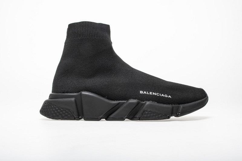 Ba*len*cia*ga speed trainer sneakers all black 483502 w05g0 1000